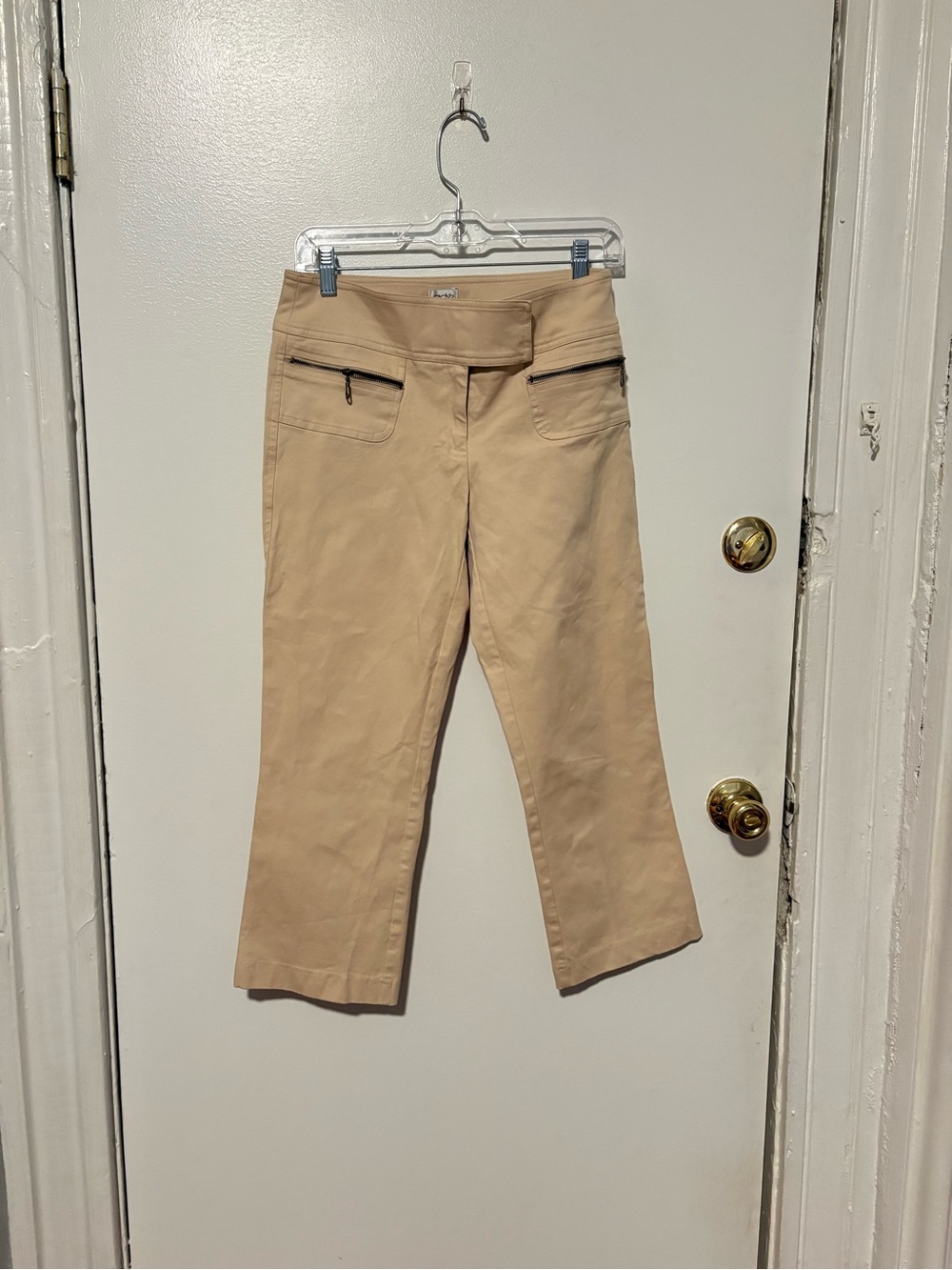 Vintage Y2K Cache low rise capris 6